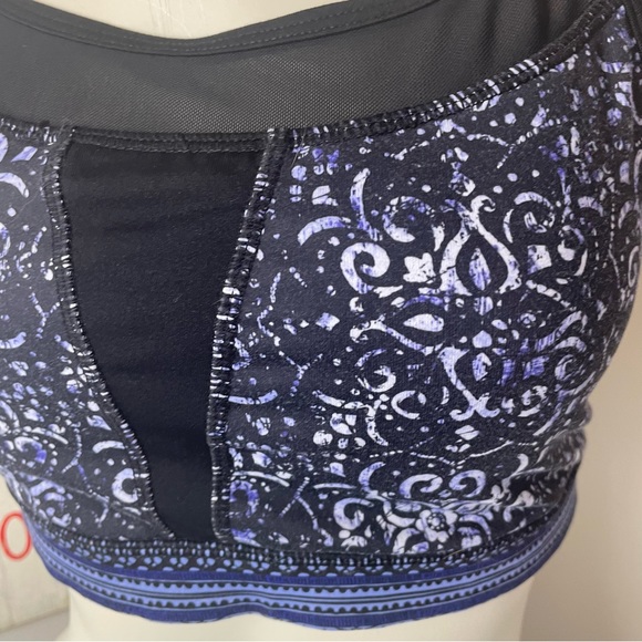 Gaiam boho print sports bra top medium - Picture 2 of 8
